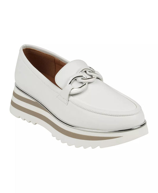 Geneva White Wedge