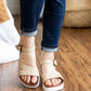 Not Rated Carmel Sandals in Blush - Rural Haze