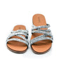Not Rated Eliana Sandals in Silver - Rural Haze