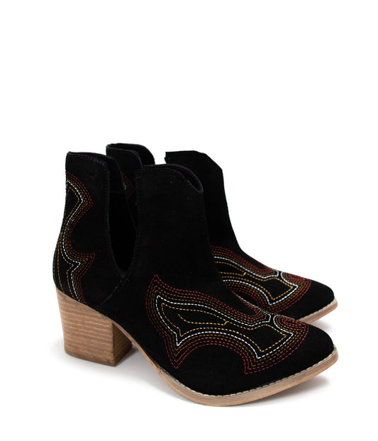 Journee Ankle Boots in Black