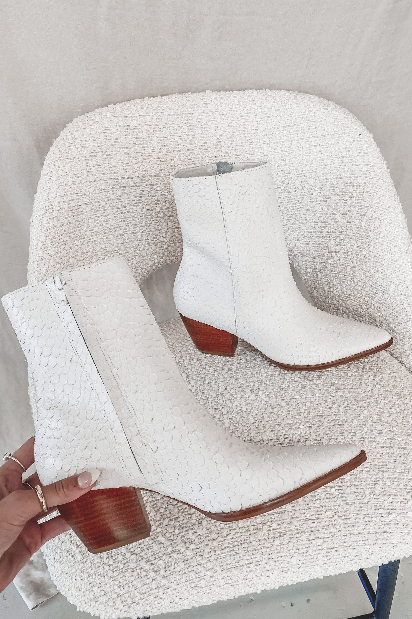 Matisse Caty White Boots